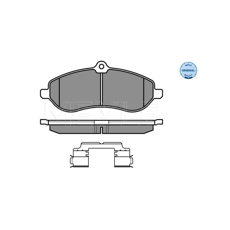 MEYLE 025 245 9518/W Bremsbeläge Vorne für Expert JUMPY Scudo ProAce