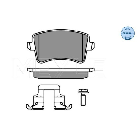 MEYLE 025 246 0617/K1 Brake Pads Set Rear for Audi A5 A4 Q5