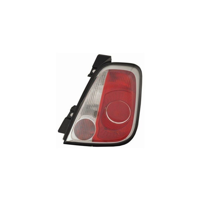 Lampa Tylna Prawa dla Abarth FIAT 500C Cabriolet (2009-2013) DEPO 661-1931R3LDUEN