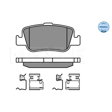 MEYLE 025 246 6415/W Pastiglie freno posteriore per Toyota Auris Corolla