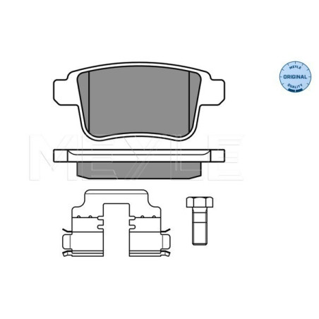 MEYLE 025 246 9216 Plaquettes de frein arrière pour Kangoo Citan