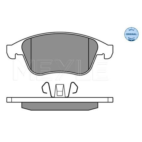 MEYLE 025 247 1018 Brake Pads Set Front for Laguna Megane Scenic Latitude Clio Fluence
