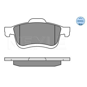 MEYLE 025 247 2720/W Plaquettes de frein avant pour Doblo Combo Delta