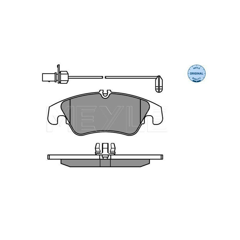 MEYLE 025 247 4319/W Klocki hamulcowe przód dla Audi A5 A4 Q5