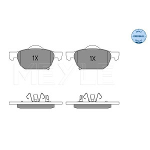 MEYLE 025 247 9617/W Brzdové platničky predné pre Honda Accord