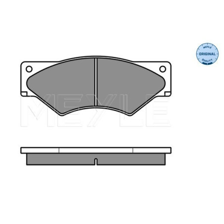 MEYLE 025 291 0720/W Pastillas de freno delantero para Iveco Daily