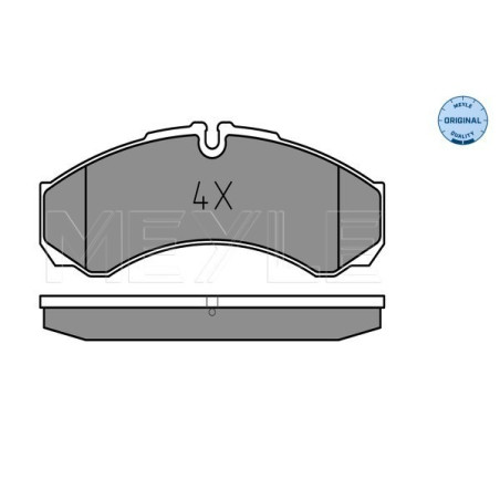 MEYLE 025 291 2120 Plaquettes de frein arrière pour Daily Mascott Cabstar
