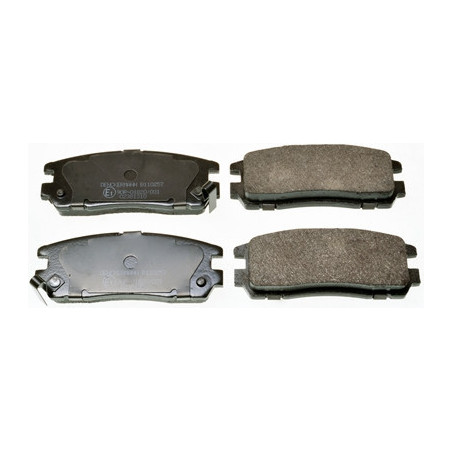 DENCKERMANN B110257 Bremsbeläge Hinten für