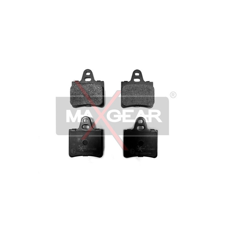 MAXGEAR 19-0400 Plaquettes de frein arrière pour Citroen XM Xantia
