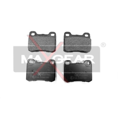 MAXGEAR 19-0402 Bremsbeläge Hinten für 190 W201