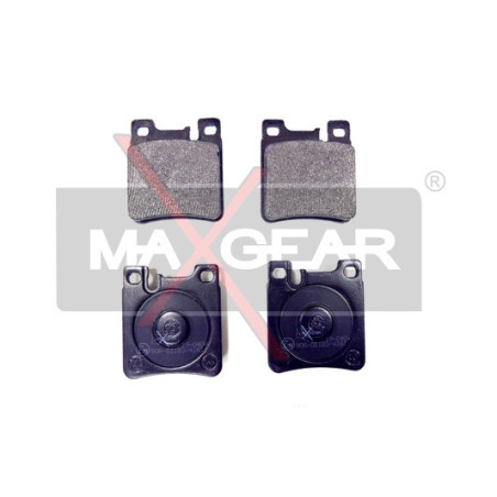 MAXGEAR 19-0404 Bremsbeläge Hinten für Chrysler