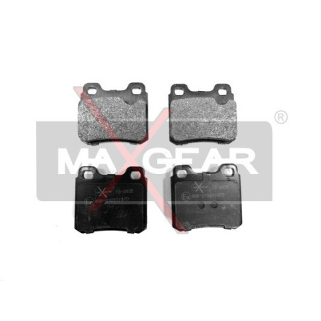MAXGEAR 19-0405 Brzdové destičky zadní pro Astra Vectra Cavalier Calibra 900 Kadett Astravan