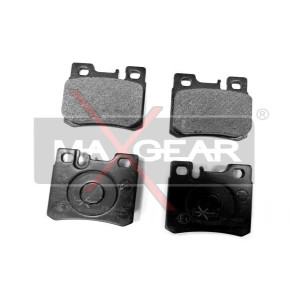 MAXGEAR 19-0406 Brzdové platničky zadné pre MERC 124 E C SL CLK SLK 190