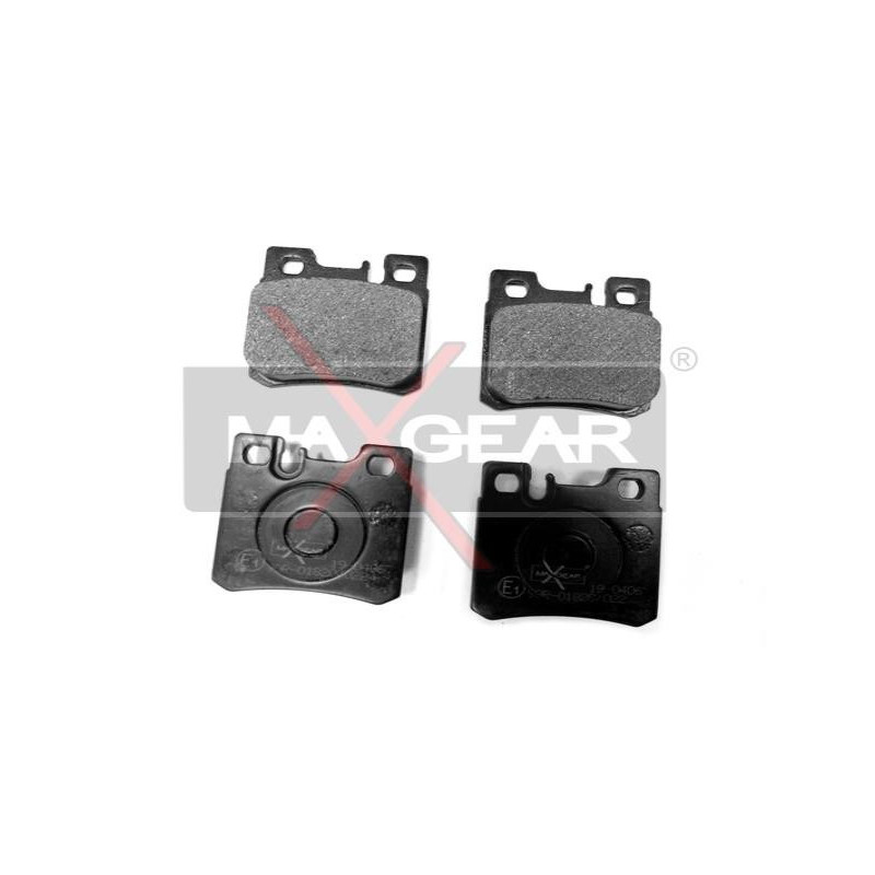 MAXGEAR 19-0406 Klocki hamulcowe tył dla MERC 124 E C SL CLK SLK 190