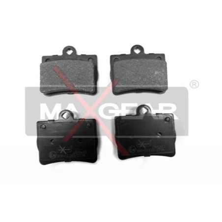 MAXGEAR 19-0411 Brzdové platničky zadné pre C W202 E C124