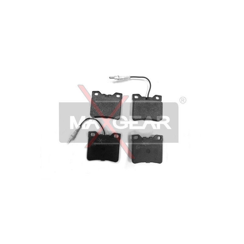 MAXGEAR 19-0412 Brzdové platničky zadné pre 605 Vito V 406