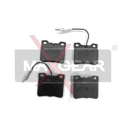 MAXGEAR 19-0412 Brzdové destičky zadní pro 605 Vito V 406