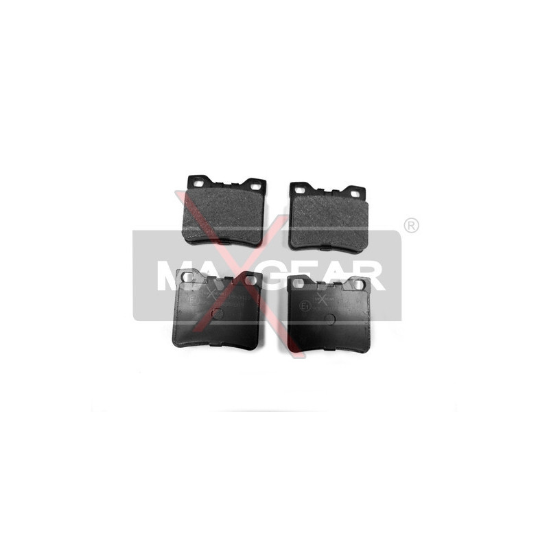 MAXGEAR 19-0413 Brzdové platničky zadné pre Peugeot 406 605 607