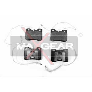 MAXGEAR 19-0417 Pastillas de freno trasero para AX 106 Saxo