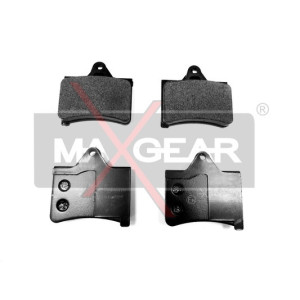 MAXGEAR 19-0418 Brzdové platničky zadné pre Citroen C5