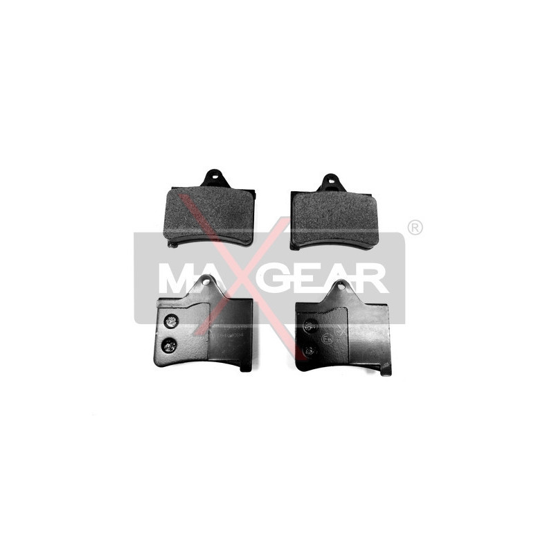 MAXGEAR 19-0418 Brzdové platničky zadné pre Citroen C5