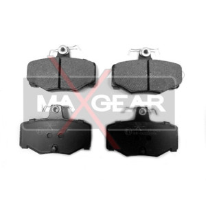 MAXGEAR 19-0421 Brzdové platničky zadné pre Primera Almera Viano