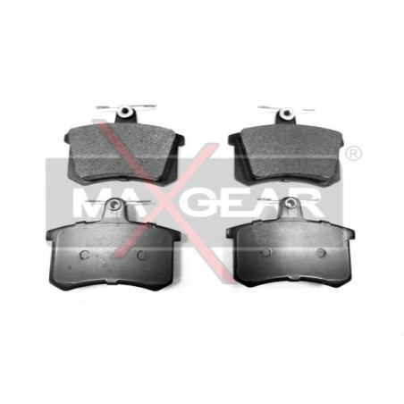 MAXGEAR 19-0424 Bremsbeläge Hinten für 100 A4 80 A6 Thema Coupe 164 200 90 Croma A8 Cabriolet V8