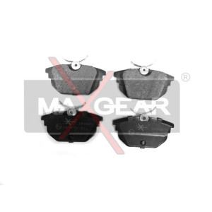 MAXGEAR 19-0426 Brzdové platničky zadné pre Dedra 155 145 146 Punto Delta Marea Spider GTV Tempra