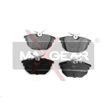 MAXGEAR 19-0426 Brake Pads Set Rear for Dedra 155 145 146 Punto Delta Marea Spider GTV Tempra Tipo