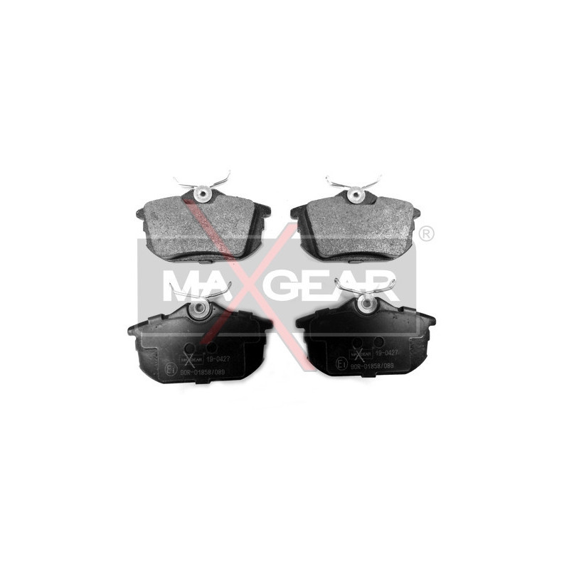 MAXGEAR 19-0427 Bremsbeläge Hinten für Carisma S40 V40 Colt CZC Space Star Forfour Impian