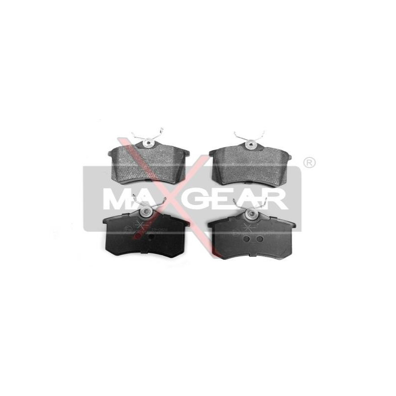 MAXGEAR 19-0428 Brake Pads Set Rear for A4 A6 Octavia Fabia A3 307 A8 C4 405 Ibiza Leon Toledo Megane