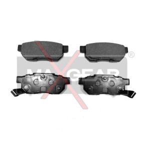 MAXGEAR 19-0431 Pastillas de freno trasero para Civic 400 200 Accord 45 25 Concerto MG Cabriolet CRX