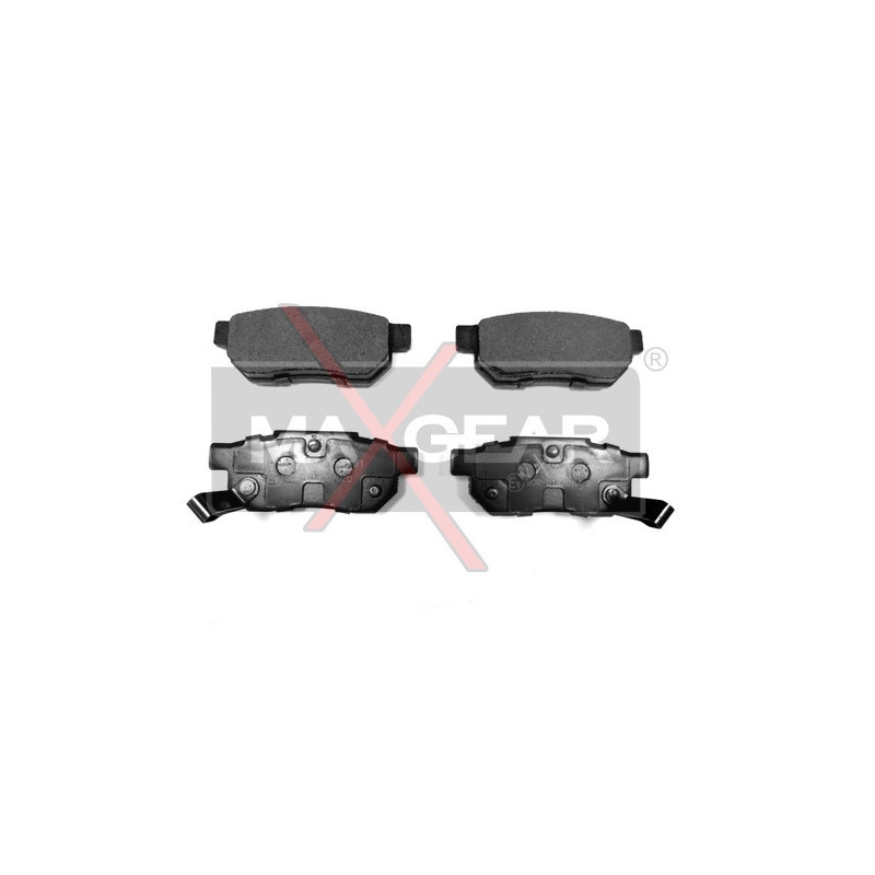 MAXGEAR 19-0431 Brzdové destičky zadní pro Civic 400 200 Accord 45 25 Concerto MG Cabriolet CRX