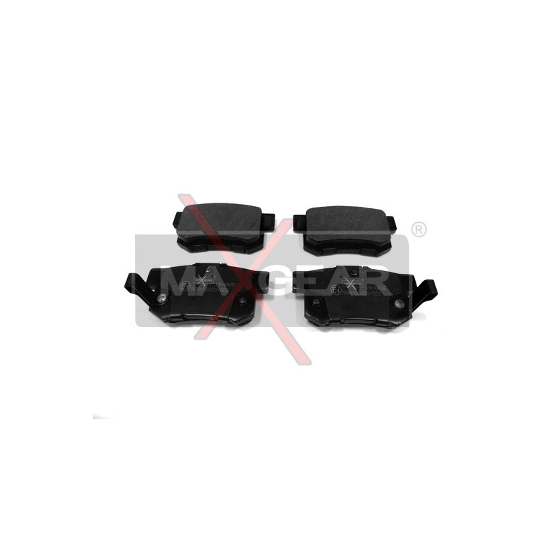 MAXGEAR 19-0432 Brzdové destičky zadní pro Accord Civic SX4 Legend Sedici Integra 600 Prelude