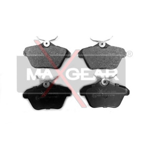 MAXGEAR 19-0433 Pastillas de freno trasero para 156 Kappa 166 164