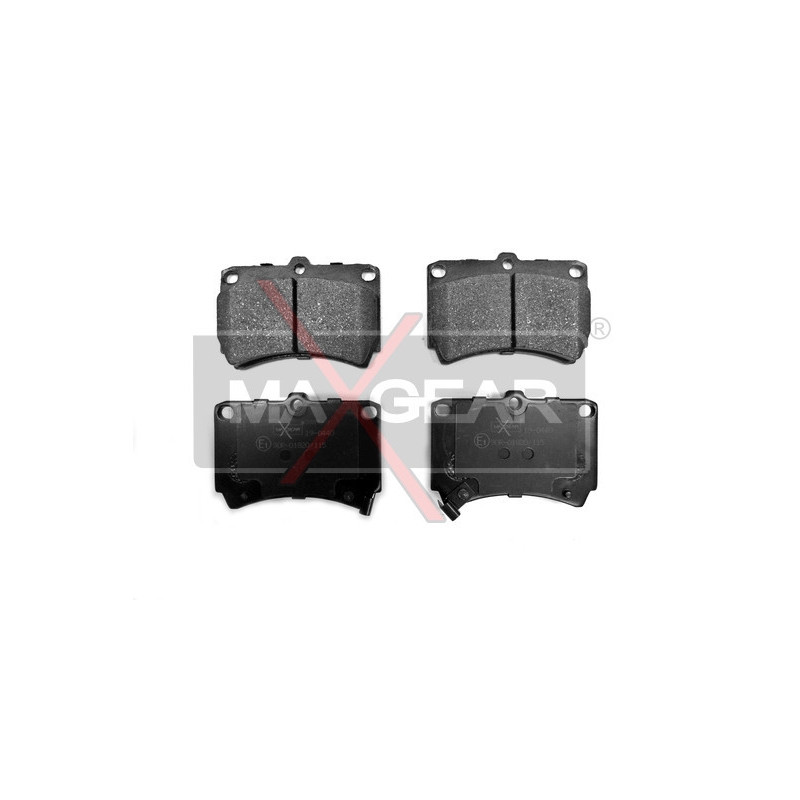 MAXGEAR 19-0440 Pastillas de freno delantero para FAMILIA 323 Rio Avella Demio 121