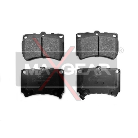 MAXGEAR 19-0440 Klocki hamulcowe przód dla FAMILIA 323 Rio Avella Demio 121