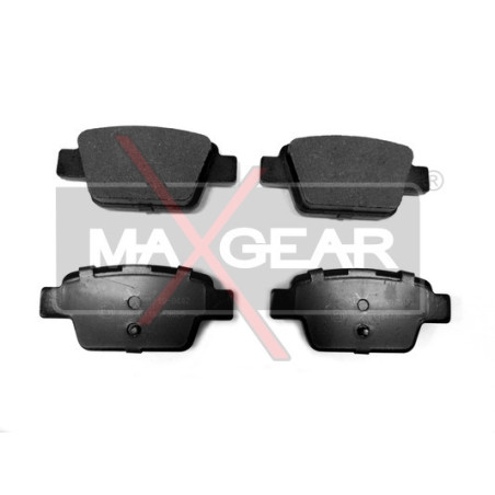 MAXGEAR 19-0442 Klocki hamulcowe tył dla Stilo MiTo Bravo Delta Multipla Linea