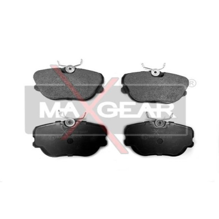 MAXGEAR 19-0447 Brzdové platničky predné pre 190 W201