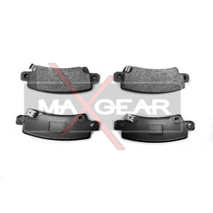 MAXGEAR 19-0449 Plaquettes de frein arrière pour Toyota Corolla