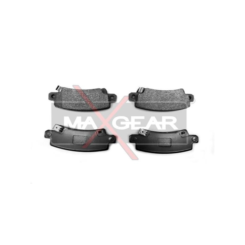 MAXGEAR 19-0449 Pastillas de freno trasero para Toyota Corolla