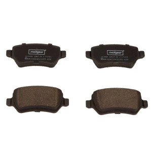 MAXGEAR 19-0450 Brzdové platničky zadné pre Astra Zafira Meriva Combo Astravan Venga Corsa Corsavan