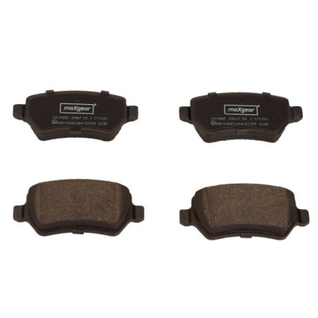 MAXGEAR 19-0450 Brake Pads Set Rear for Astra Zafira Meriva Combo Astravan Venga Corsa Corsavan