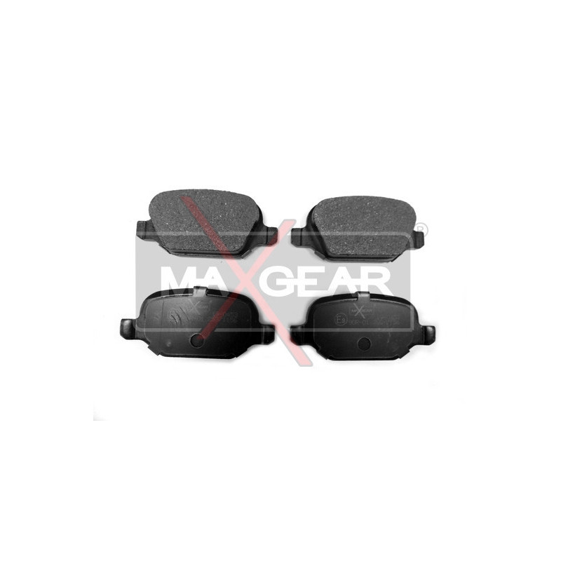 MAXGEAR 19-0453 Brzdové destičky zadní pro 156 Lybra 147 GT Linea