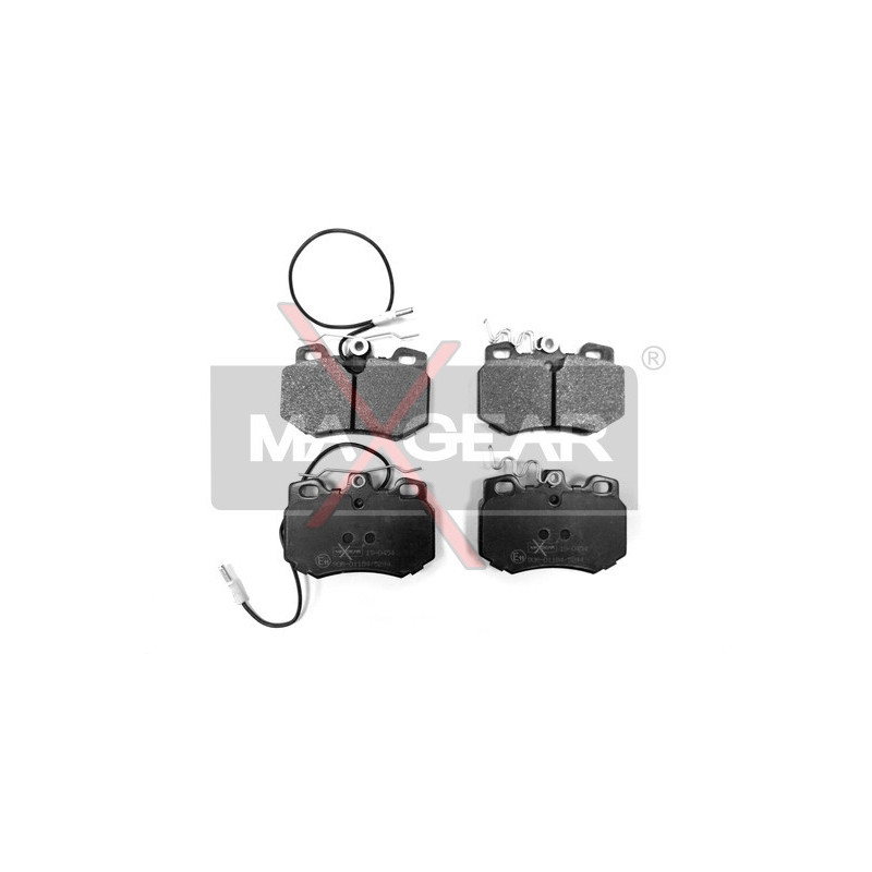 MAXGEAR 19-0454 Pastiglie freno anteriore per 205 309 C15 AX ZX Visa