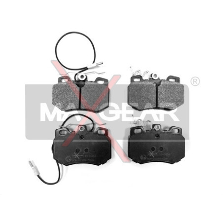 MAXGEAR 19-0454 Pastiglie freno anteriore per 205 309 C15 AX ZX Visa