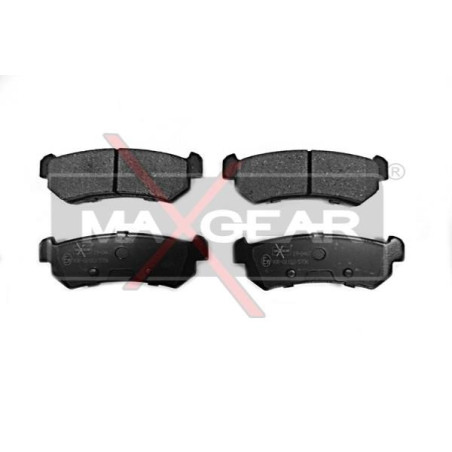 MAXGEAR 19-0467 Brzdové destičky zadní pro Nubira Lacetti Optra
