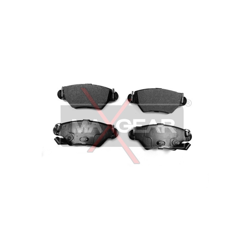 MAXGEAR 19-0468 Pastillas de freno trasero para Astra Zafira Astravan Corsa