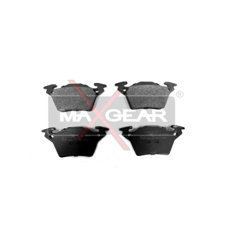 MAXGEAR 19-0469 Brzdové platničky zadné pre MERC Vito V