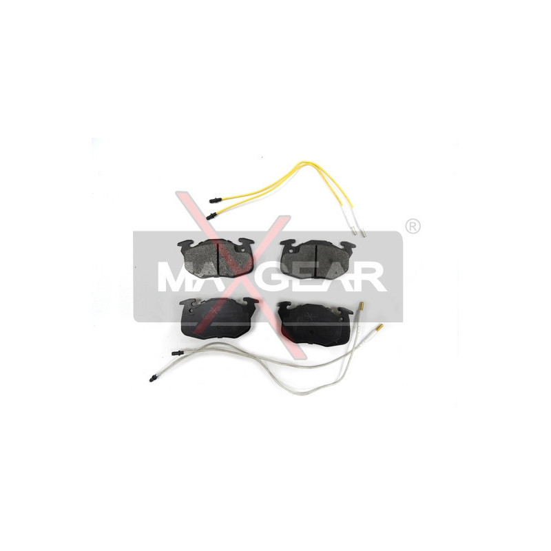 MAXGEAR 19-0470 Brzdové platničky predné pre 205 19 405 309 Clio 305 106 Megane Rapid 18 11 Super